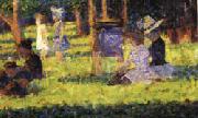 Georges Seurat Study for A Sunday on the Grande Jatte china oil painting reproduction